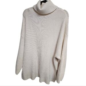 H&M Cream Cowl Neck Sweater
